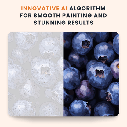 Paint by numbers - Blue Rush - MyArt