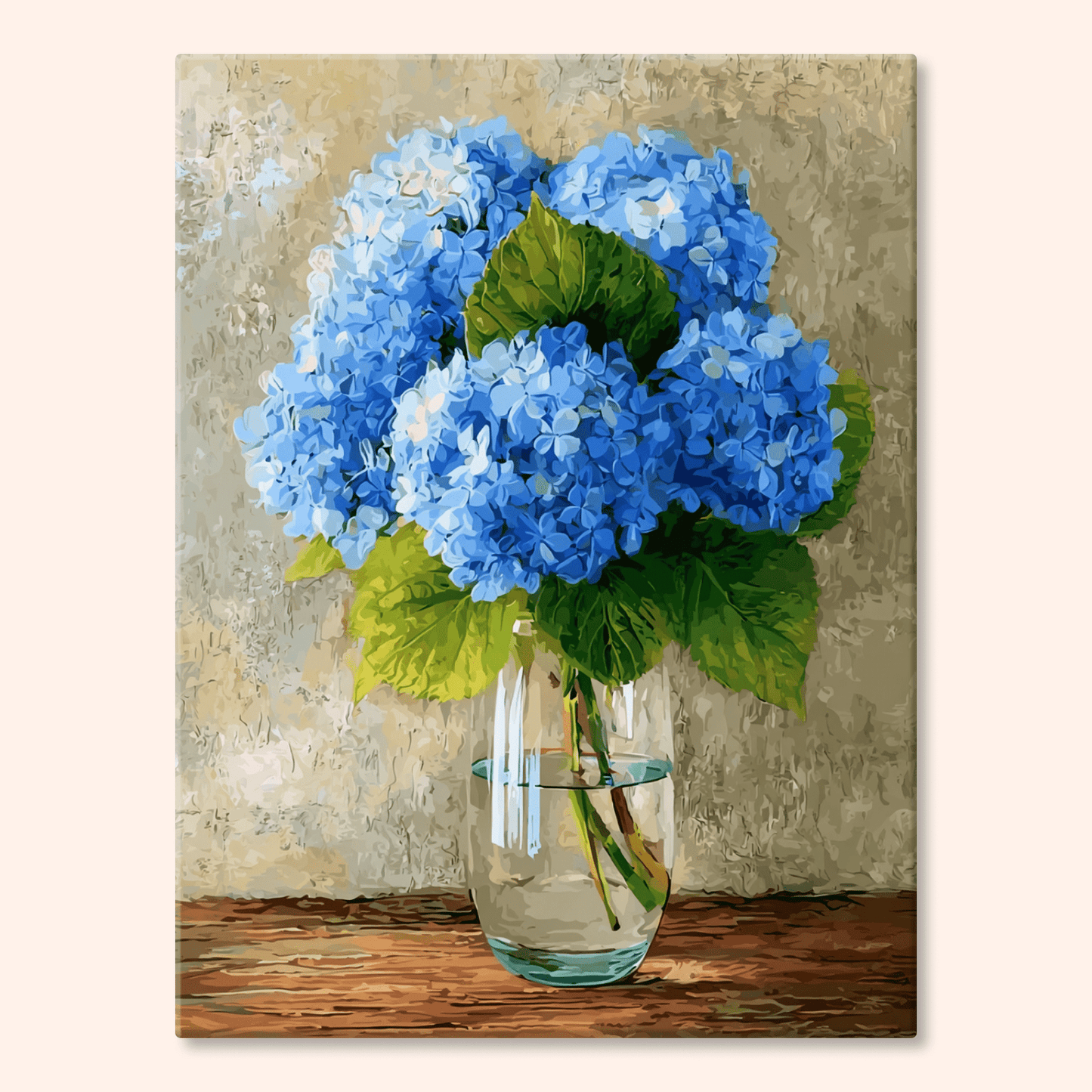 Paint by numbers - Blue Silence - MyArt