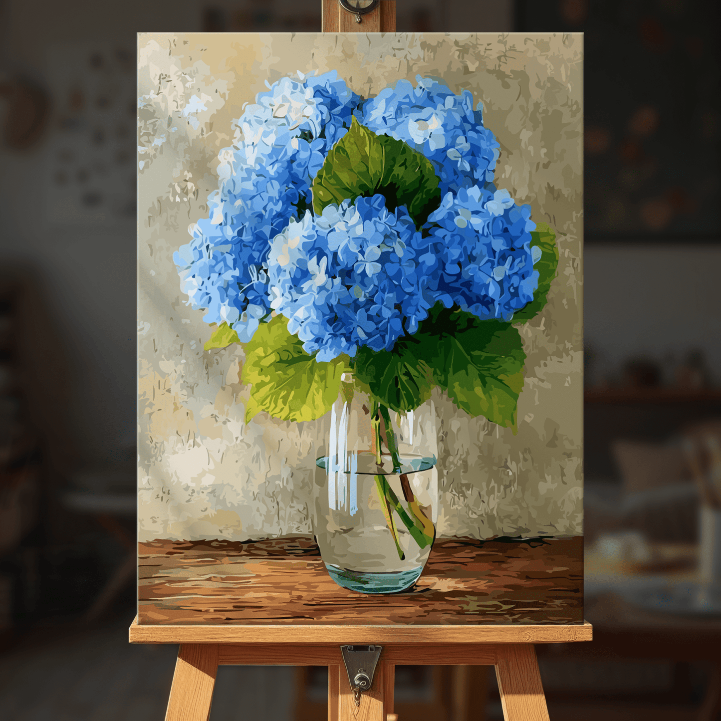 Paint by numbers - Blue Silence - MyArt