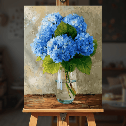 Paint by numbers - Blue Silence - MyArt