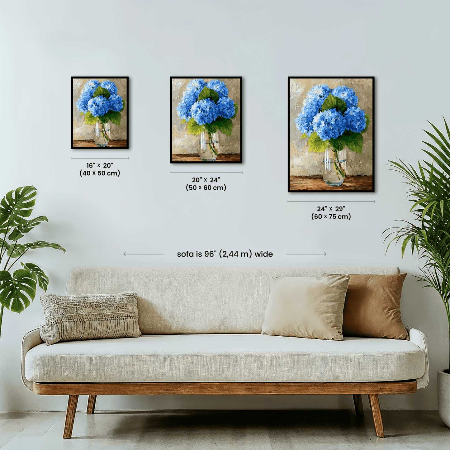 Paint by numbers - Blue Silence - MyArt