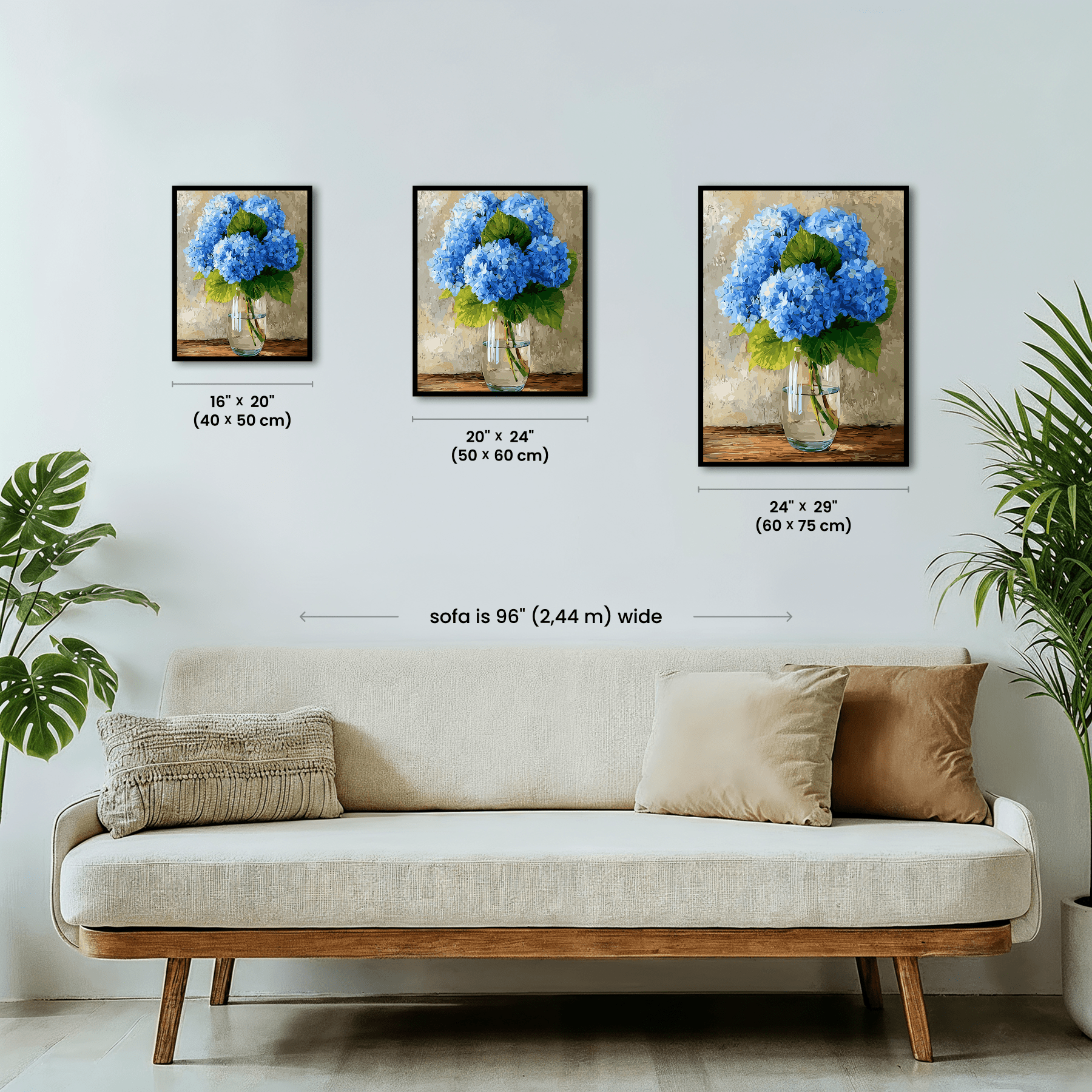 Paint by numbers - Blue Silence - MyArt