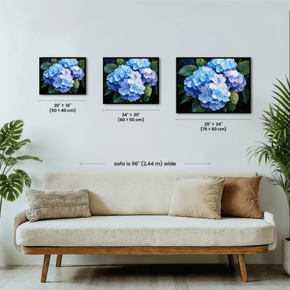 Paint by numbers - Blue Velvet - MyArt