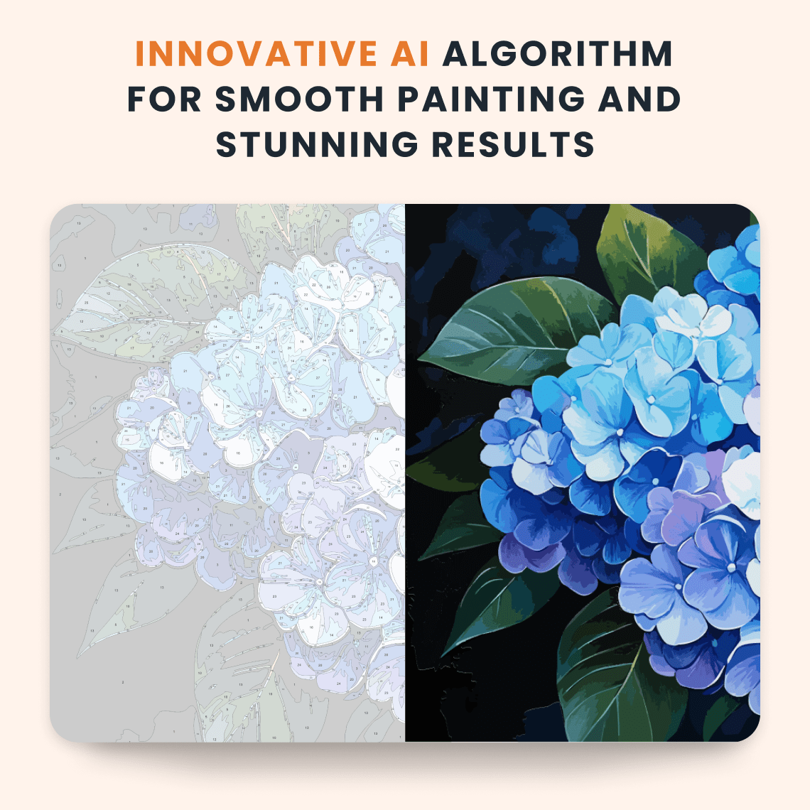 Paint by numbers - Blue Velvet - MyArt