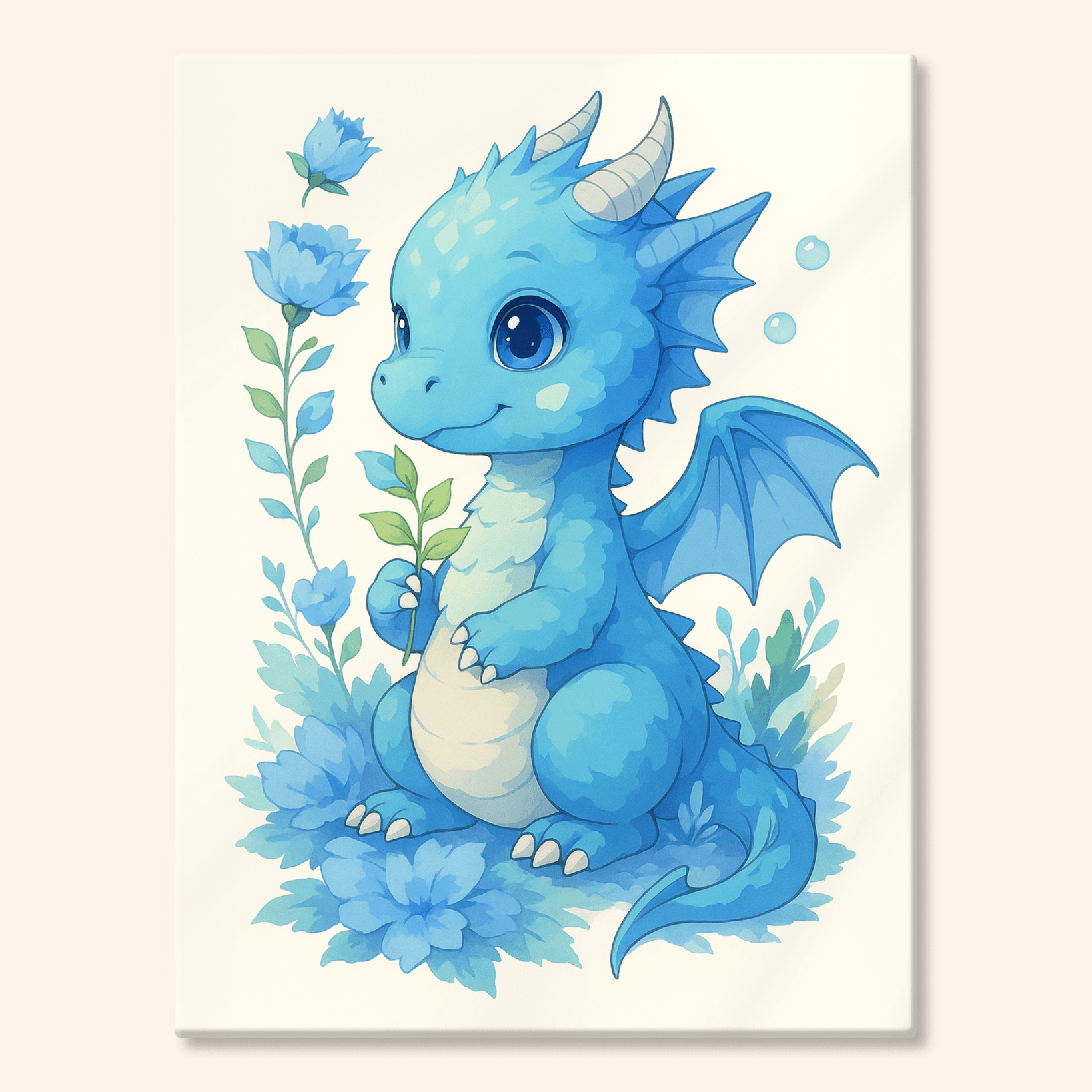 Paint by numbers - Blue Whisper - MyArt