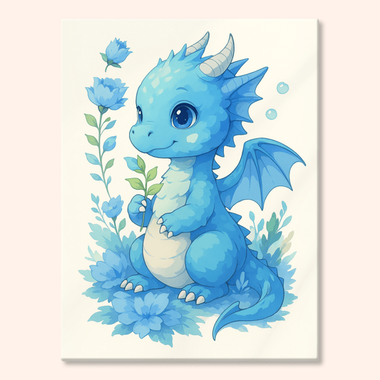 Paint by numbers - Blue Whisper - MyArt