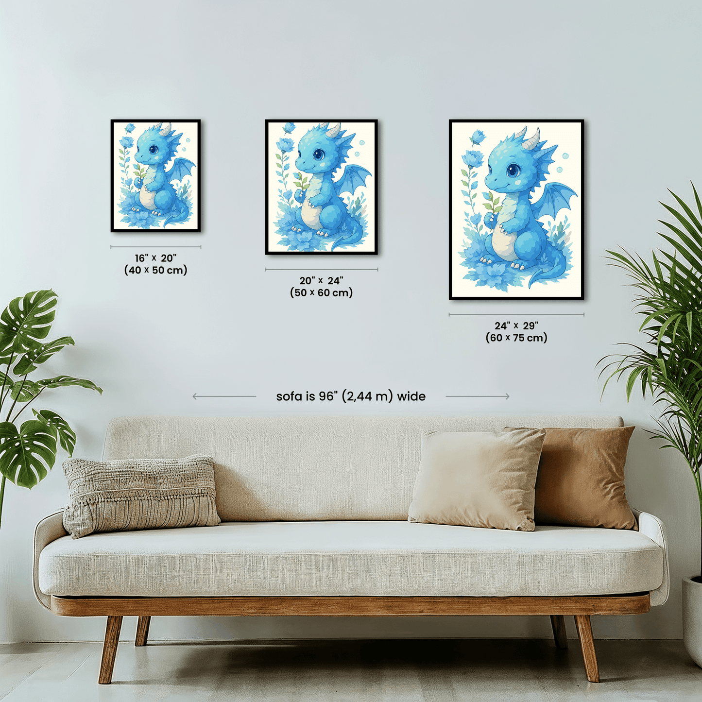 Paint by numbers - Blue Whisper - MyArt