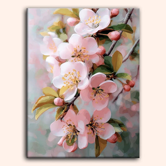 Paint by numbers - Blush Branches - MyArt