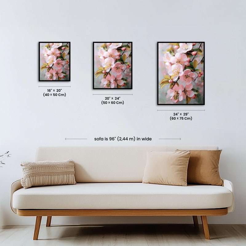 Paint by numbers - Blush Branches - MyArt