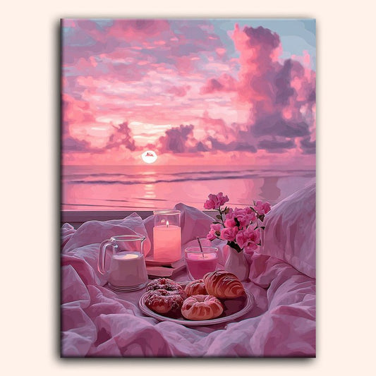 Paint by numbers - Blush Morning - MyArt