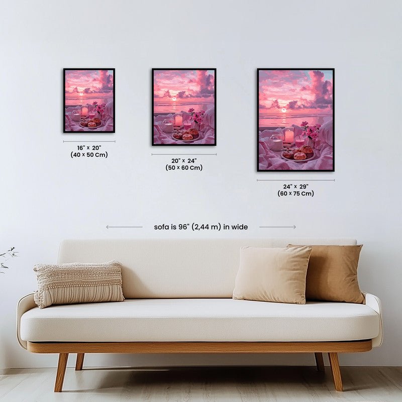 Paint by numbers - Blush Morning - MyArt