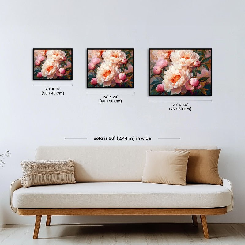 Paint by numbers - Blush Peonies - MyArt