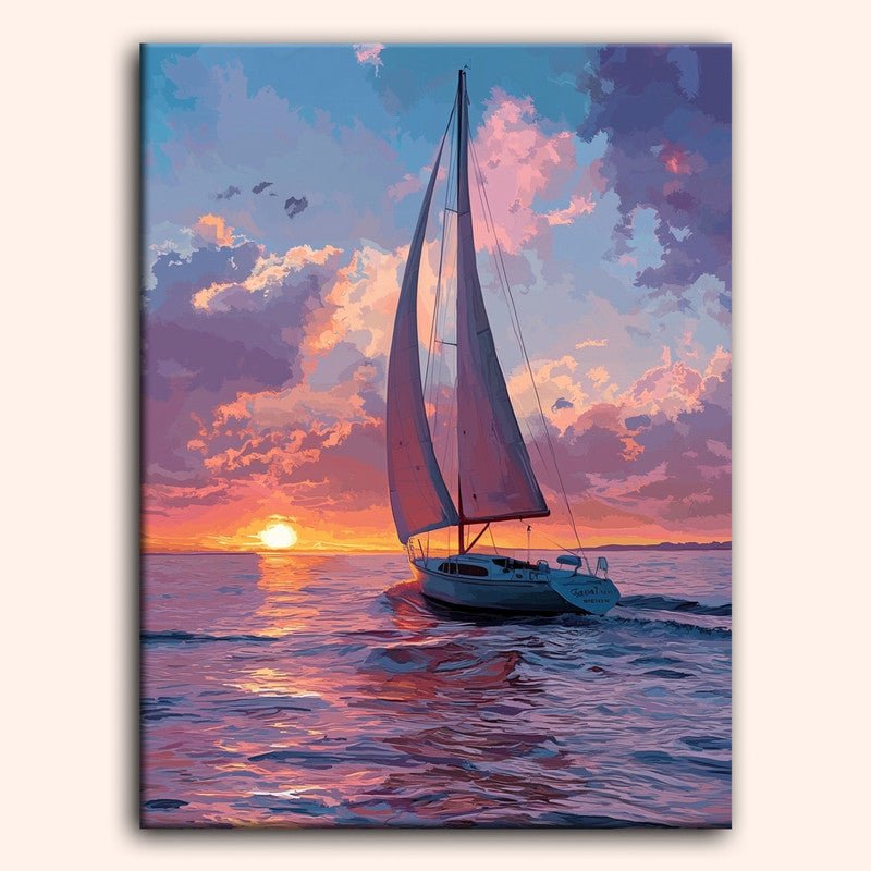Paint by numbers - Blush Voyage - MyArt