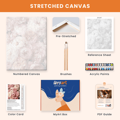 Paint by numbers - Blush Reverie - MyArt