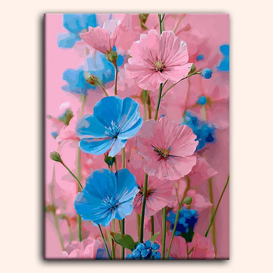 Paint by numbers - Blushing Florals - MyArt