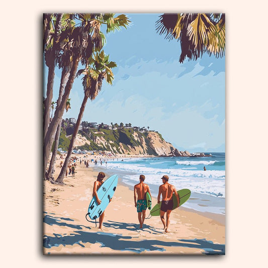 Paint by numbers - Board Walkers - MyArt