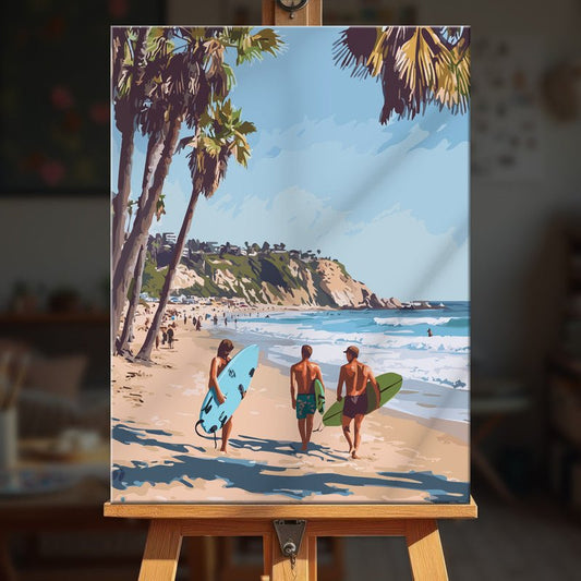 Paint by numbers - Board Walkers - MyArt