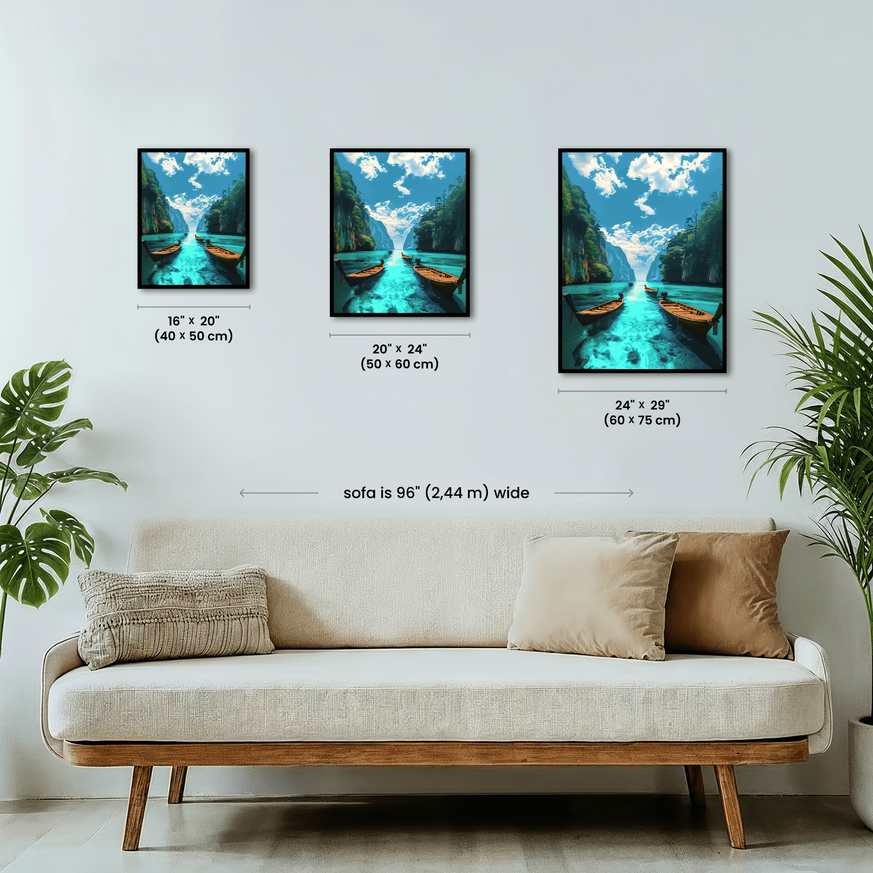 Paint by numbers - Boat Serenity - MyArt