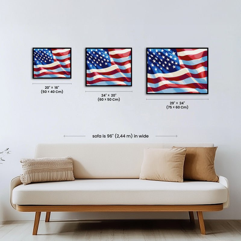 Paint by numbers - Bold Freedom - MyArt
