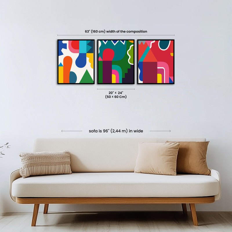 Paint by numbers - Bold Shapes - MyArt