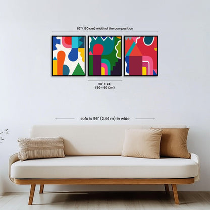 Paint by numbers - Bold Shapes - MyArt