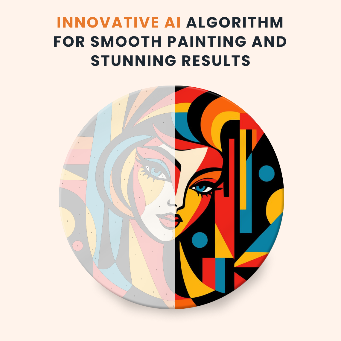 Paint by numbers - Bold Muse - MyArt