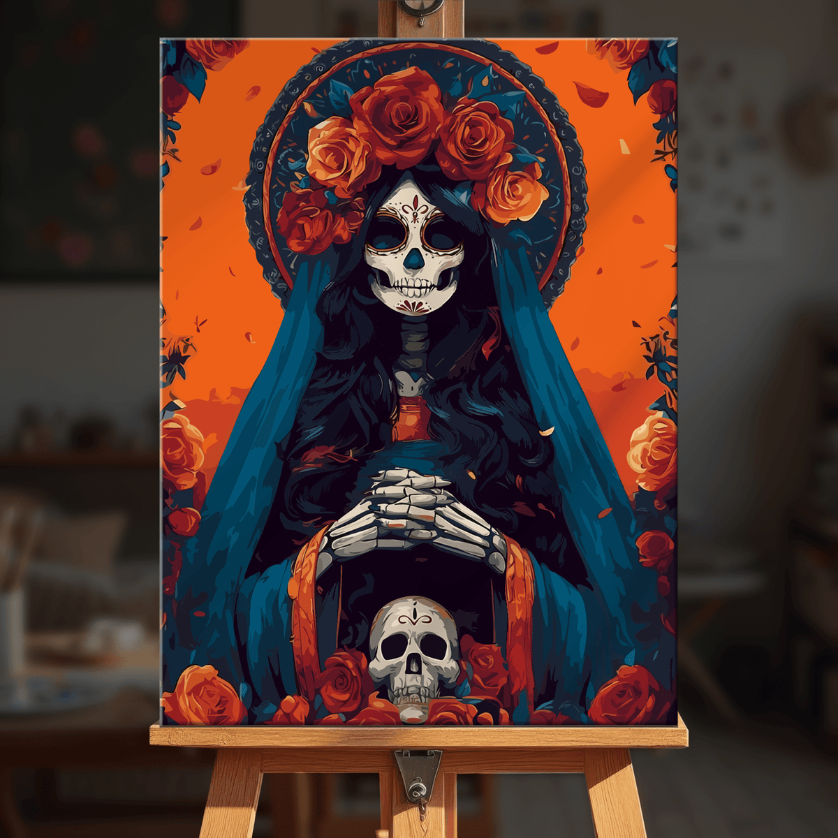 Paint by numbers - Bone Madonna - MyArt