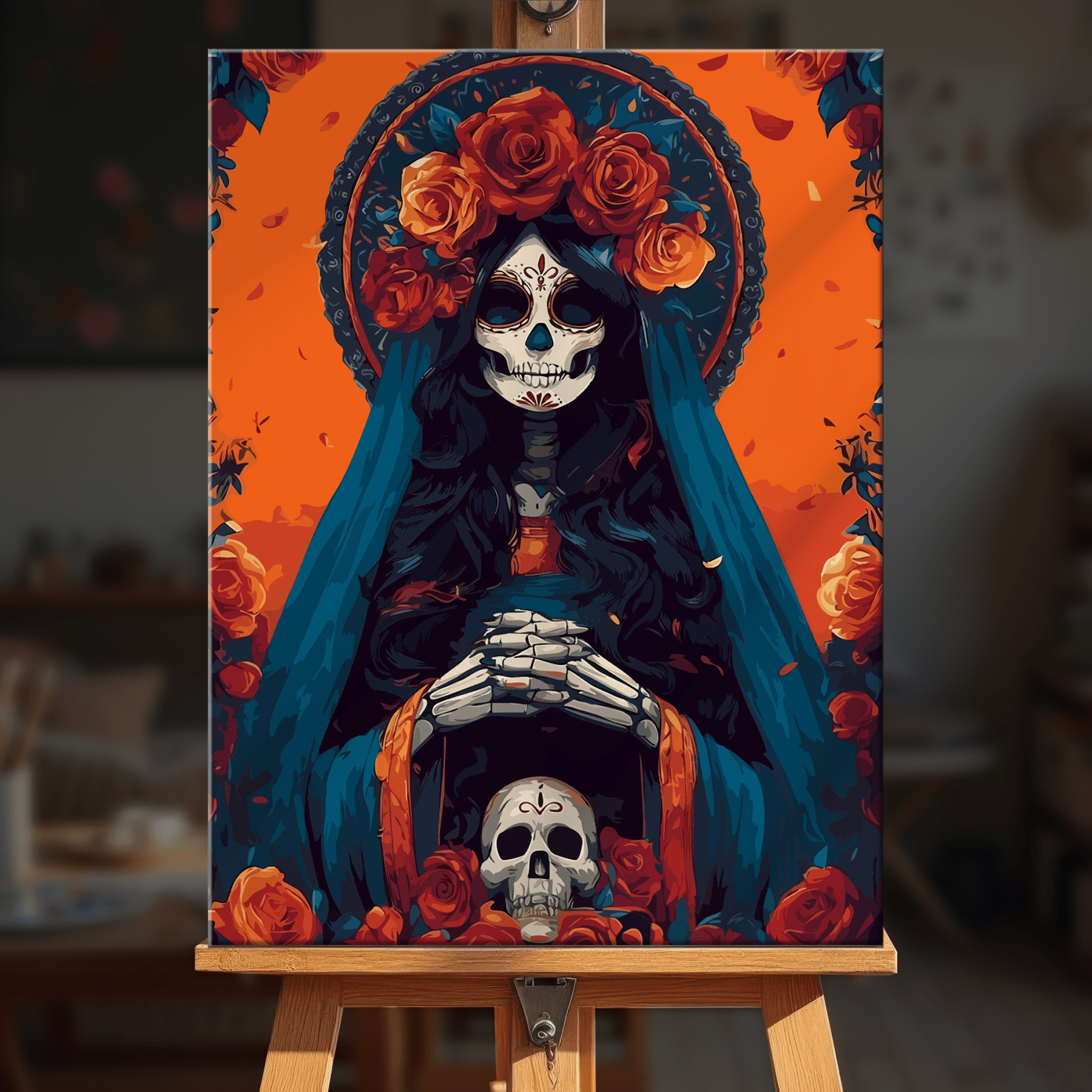 Paint by numbers - Bone Madonna - MyArt