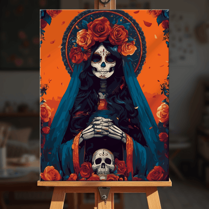 Paint by numbers - Bone Madonna - MyArt