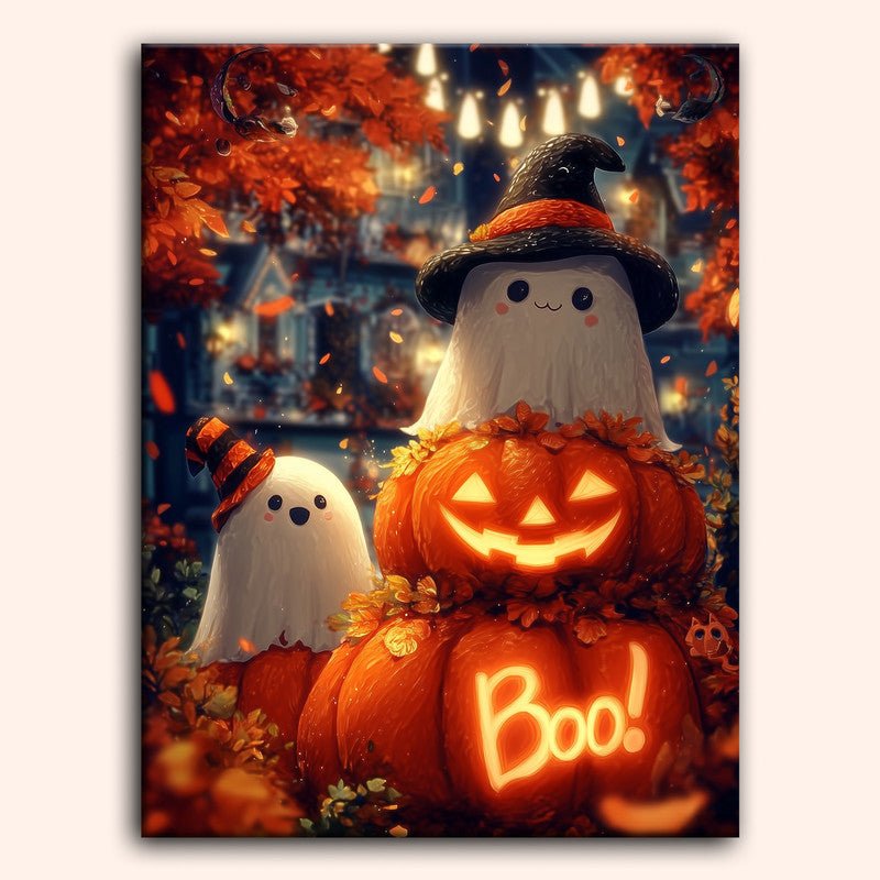Paint by numbers - Boo Friends - MyArt