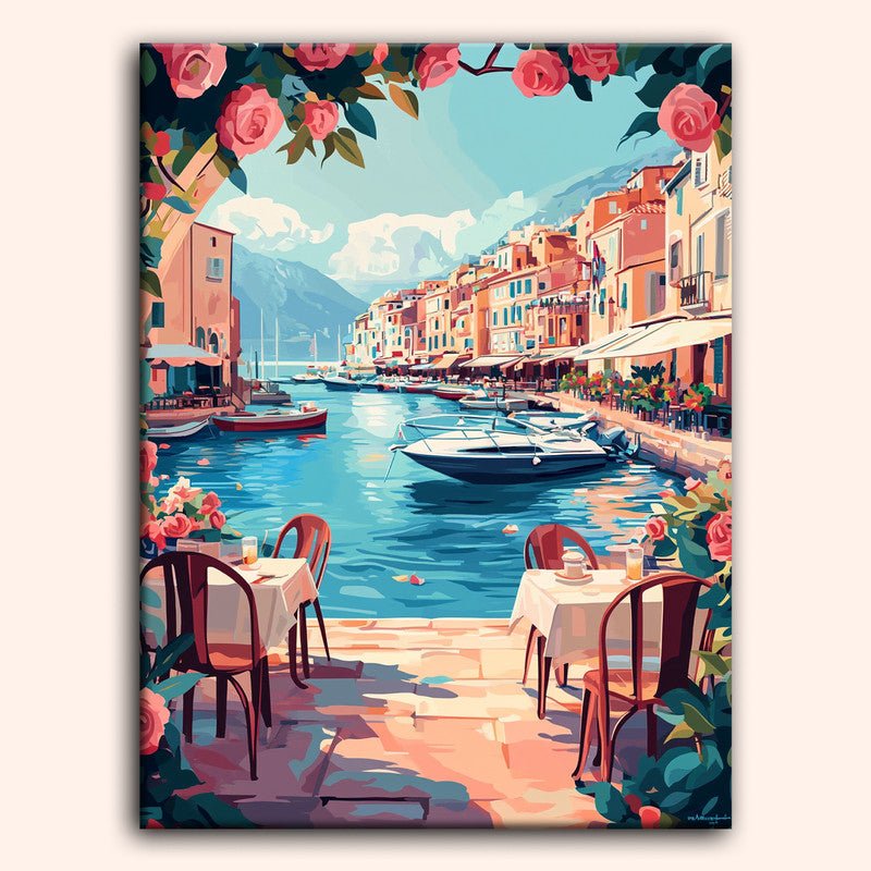 Paint by numbers - Bougainvillea Breeze - MyArt