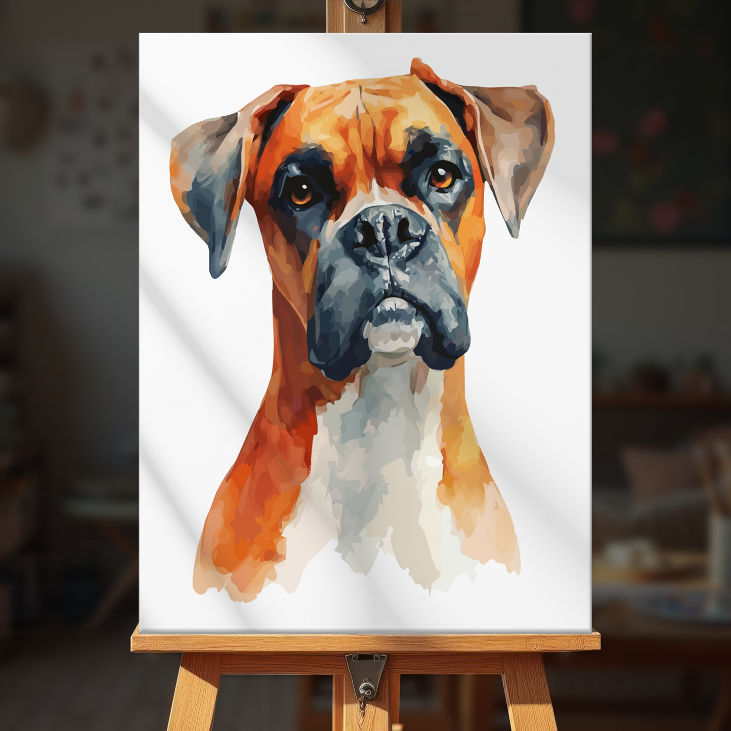 Boxer Portrait