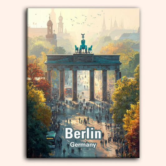 Paint by numbers - Brandenburg Gate - MyArt