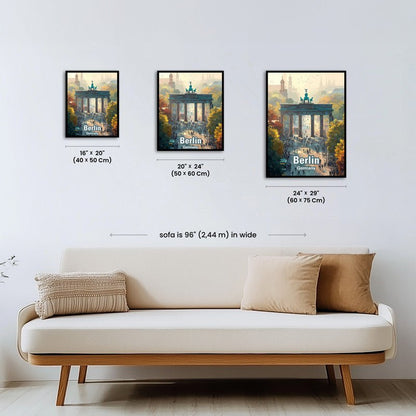 Paint by numbers - Brandenburg Gate - MyArt