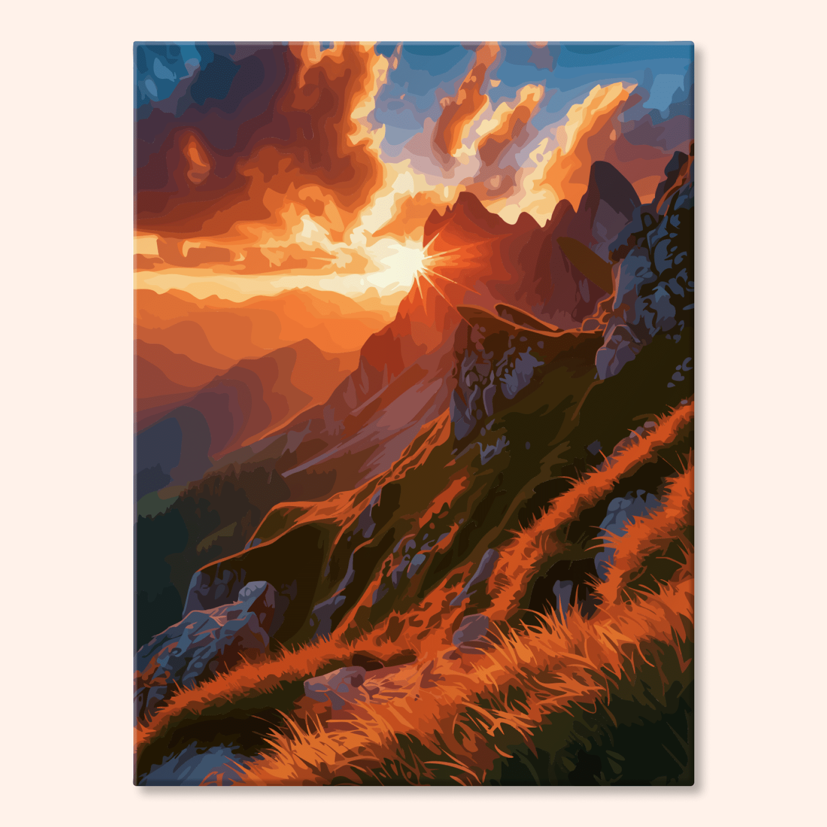 Paint by numbers - Breeze Cliff - MyArt