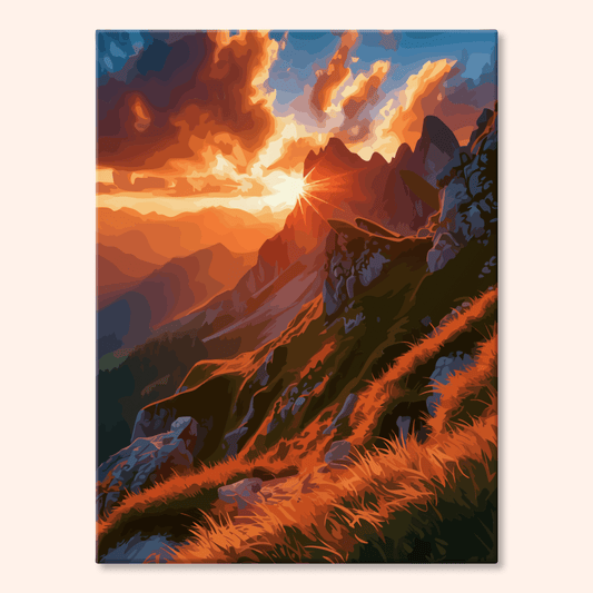 Paint by numbers - Breeze Cliff - MyArt