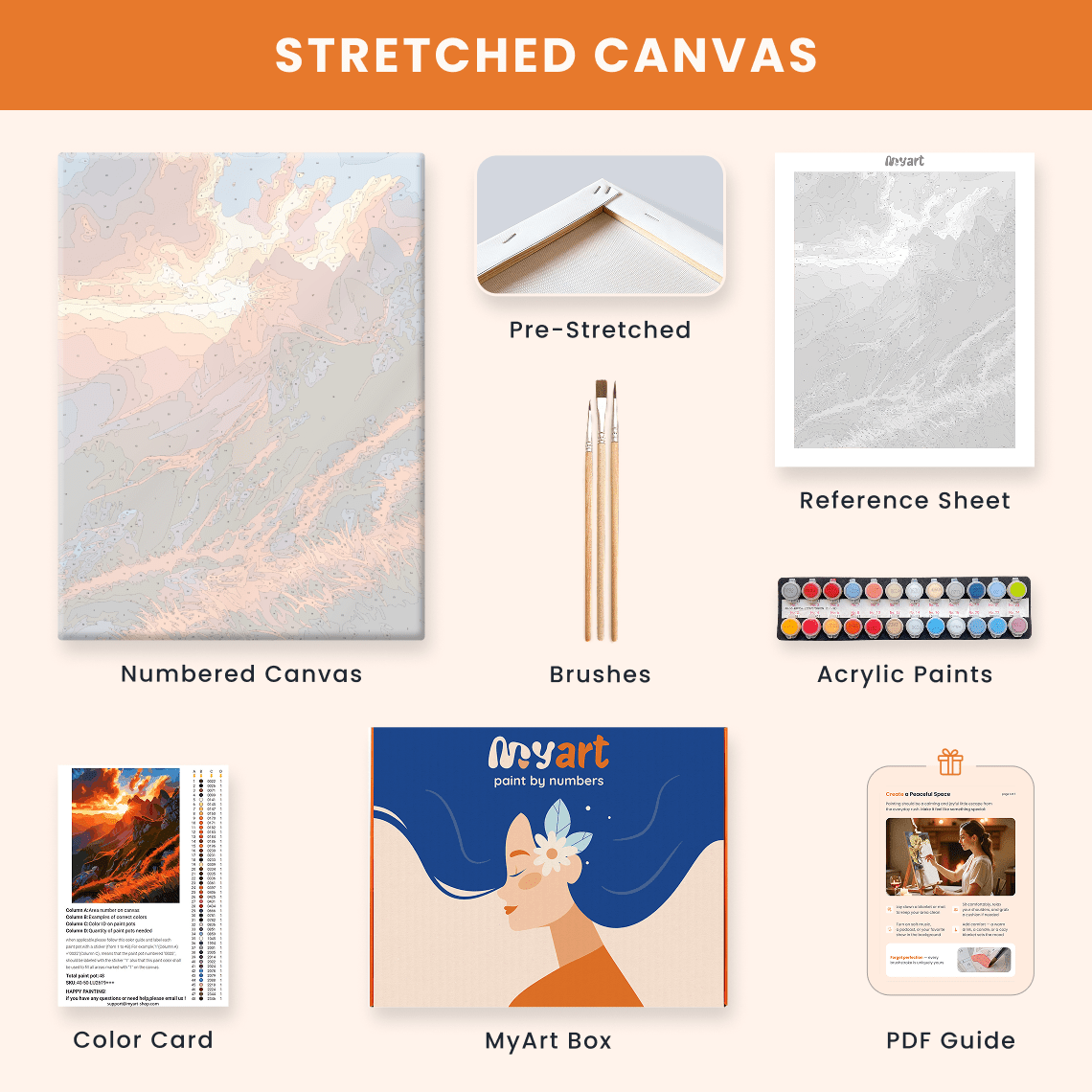 Paint by numbers - Breeze Cliff - MyArt