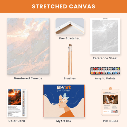 Paint by numbers - Breeze Cliff - MyArt