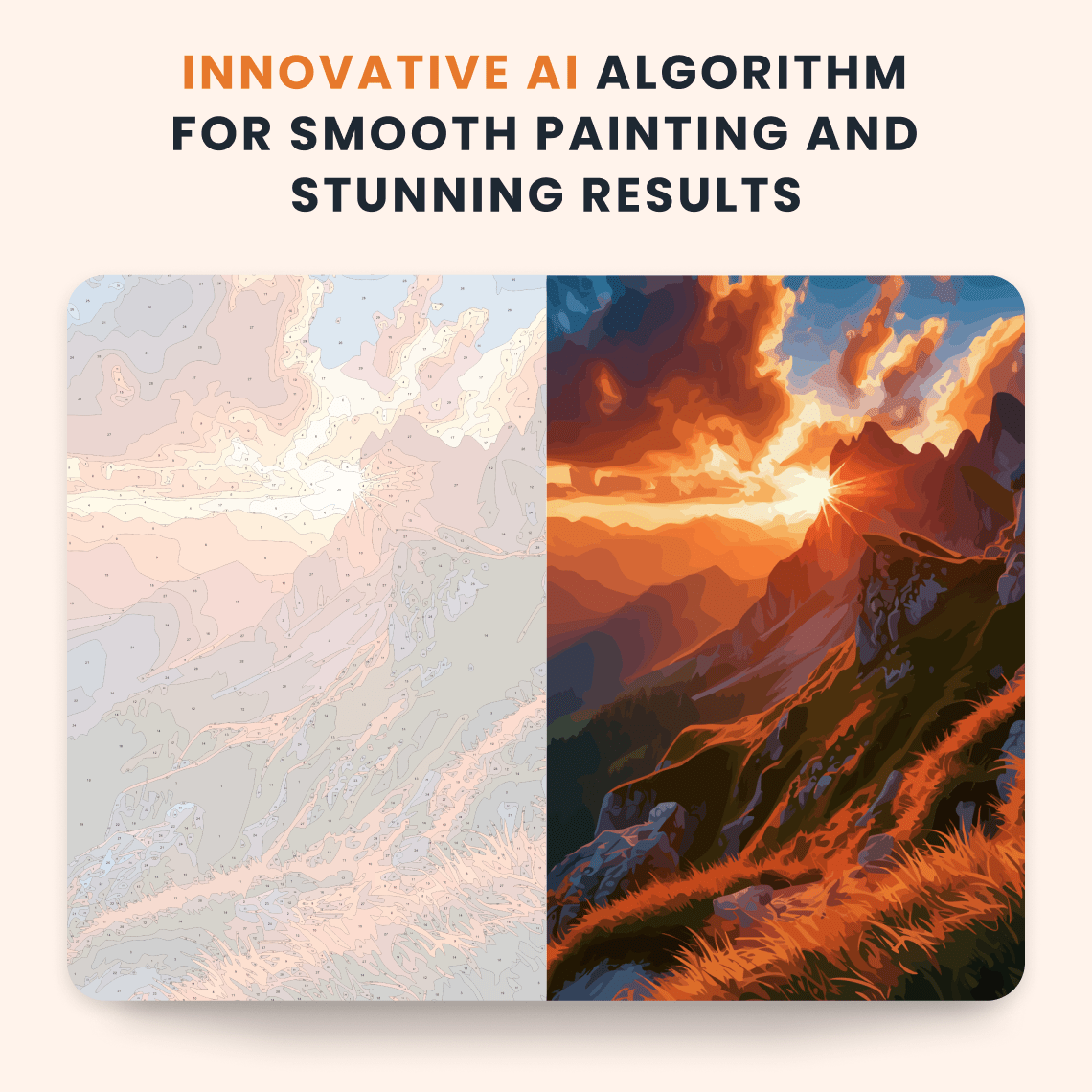 Paint by numbers - Breeze Cliff - MyArt