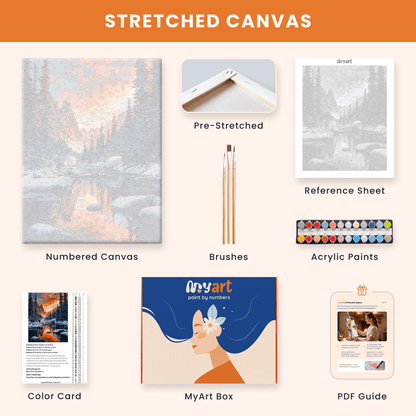 Paint by numbers - Breeze Dunes - MyArt