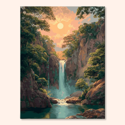 Paint by numbers - Breeze Falls - MyArt