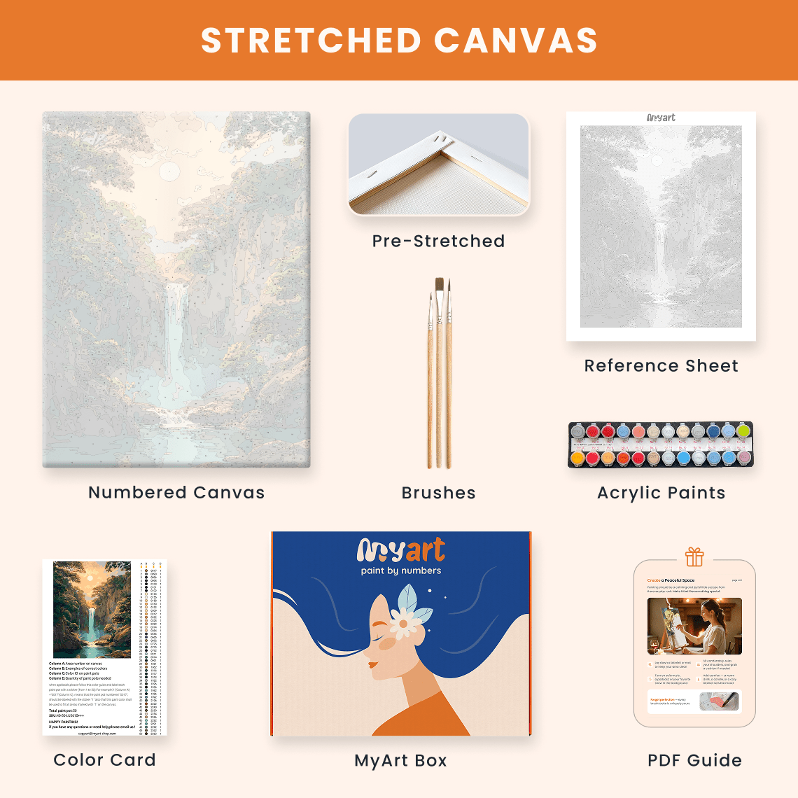 Paint by numbers - Breeze Falls - MyArt