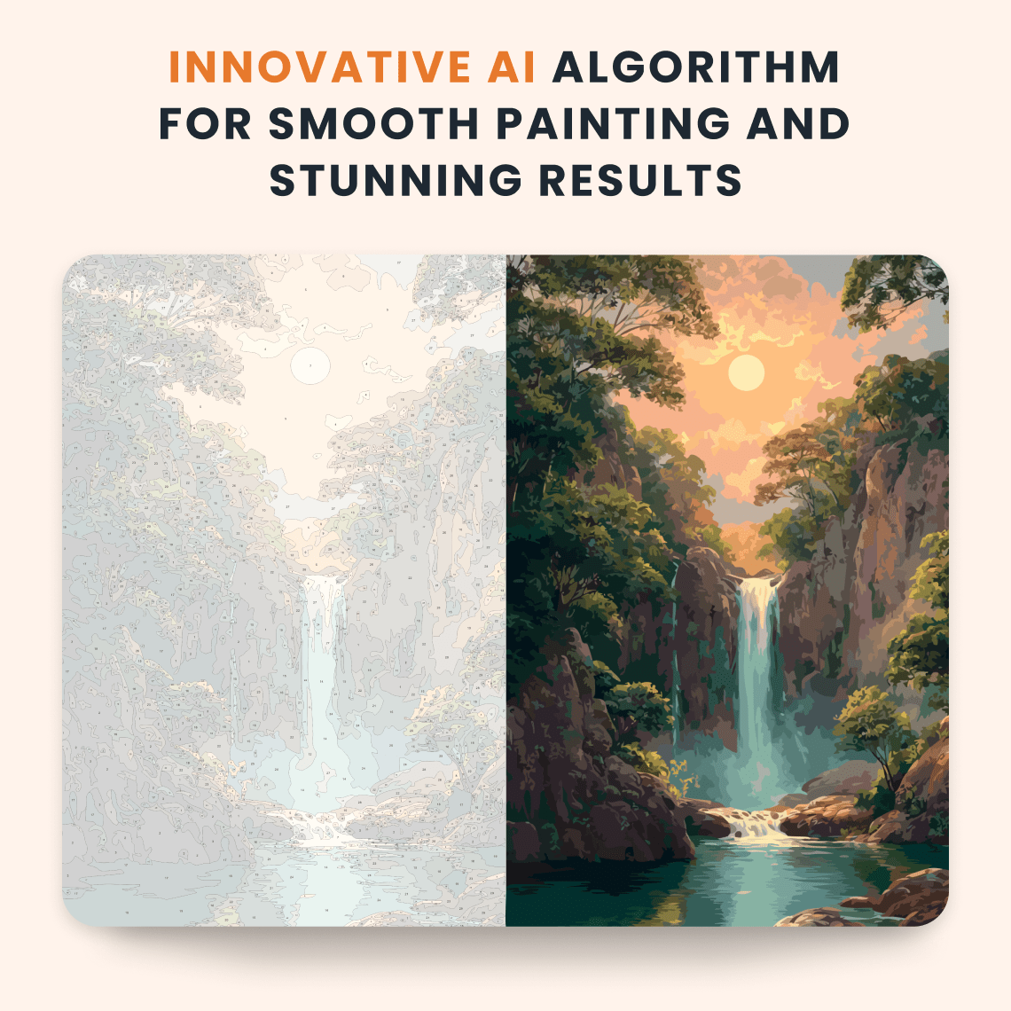 Paint by numbers - Breeze Falls - MyArt