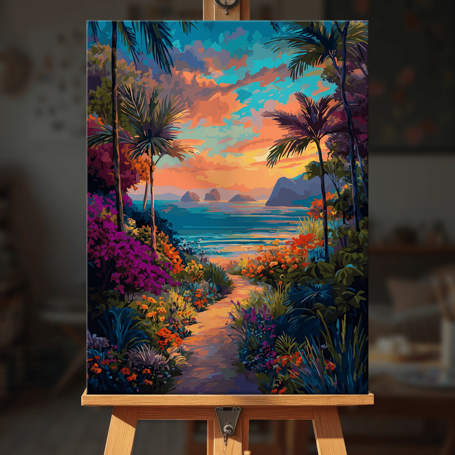 Paint by numbers - Breeze Fields - MyArt