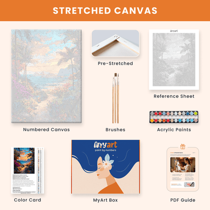 Paint by numbers - Breeze Fields - MyArt