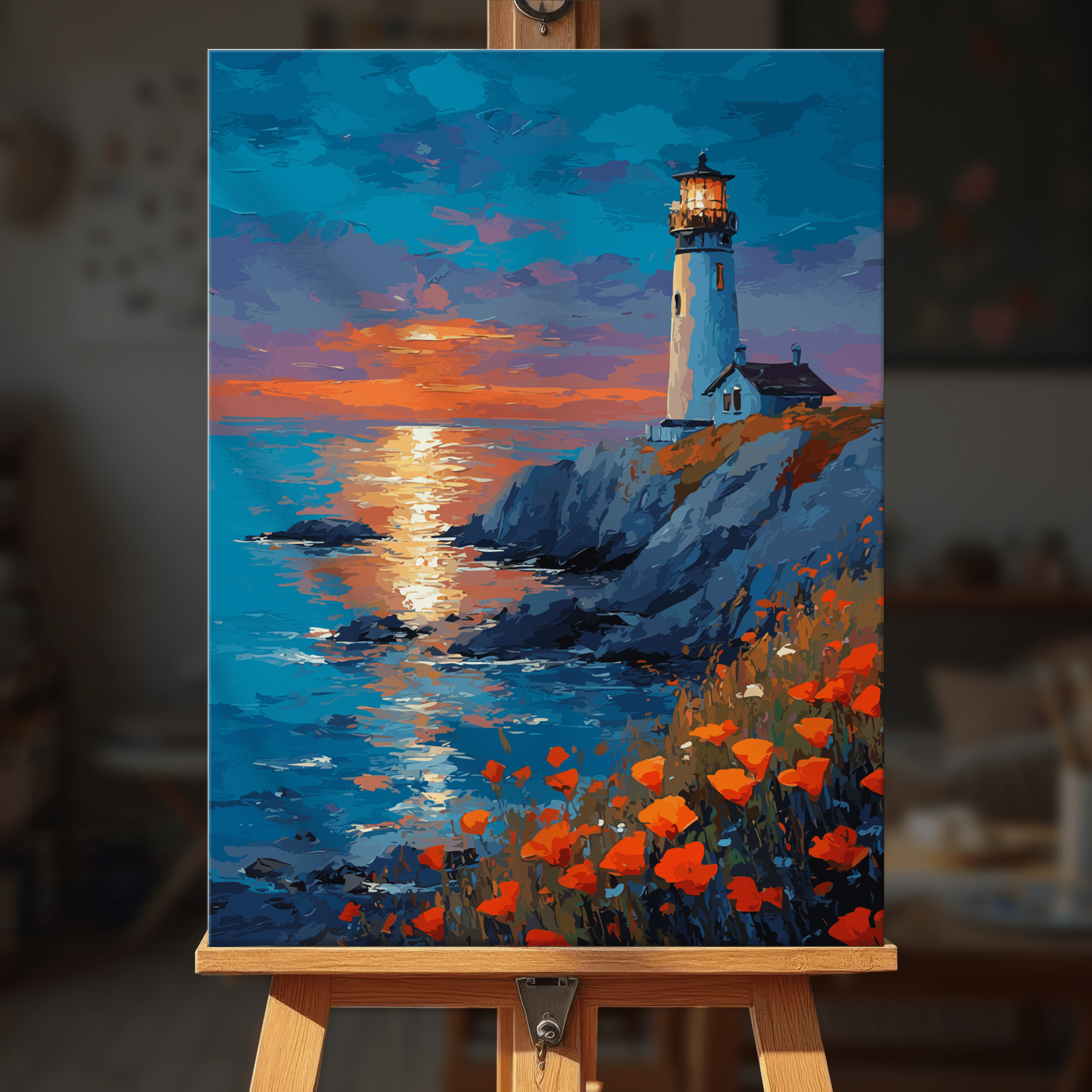 Paint by numbers - Breeze Forest - MyArt