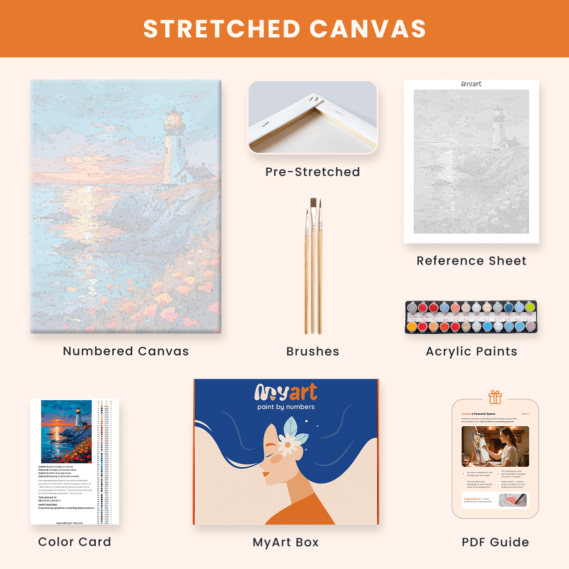 Paint by numbers - Breeze Forest - MyArt