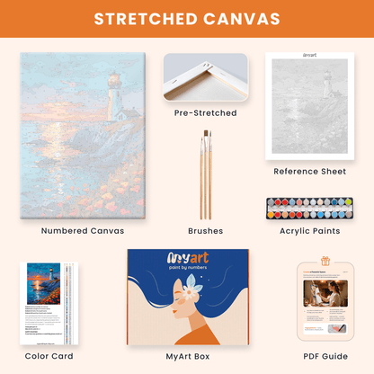 Paint by numbers - Breeze Forest - MyArt