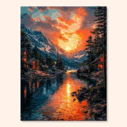 Paint by numbers - Breeze Garden - MyArt