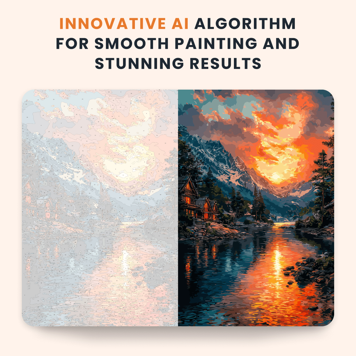 Paint by numbers - Breeze Garden - MyArt